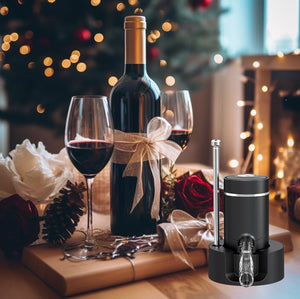 Elevate Holiday Cheers with the Gift of an Electric Wine Aerator