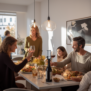 Uncork the Celebration: The Electric Wine Aerator - Your Thanksgiving Toast Elevated