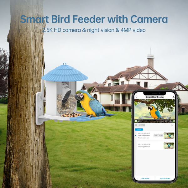 Smart Bird Feeder with Camera