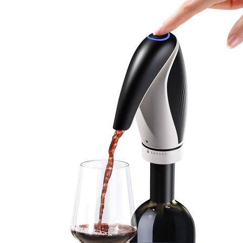 Rechargeable Wine Aerator and Preserver