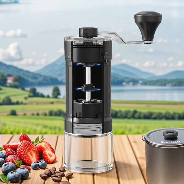 CorporateGiftPro Portable Manual Coffee Bean and Spice Grinder