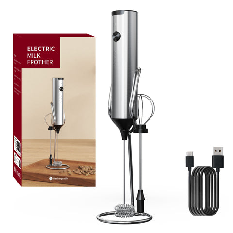 CorporateGiftPro Electric Milk Frother Foam Maker