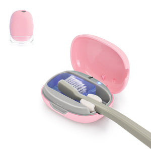 UV Toothbrush Sanitizer Case - Pink
