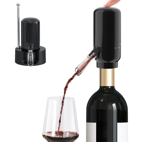 Electric Wine Decanter with Aerator and Display Stand