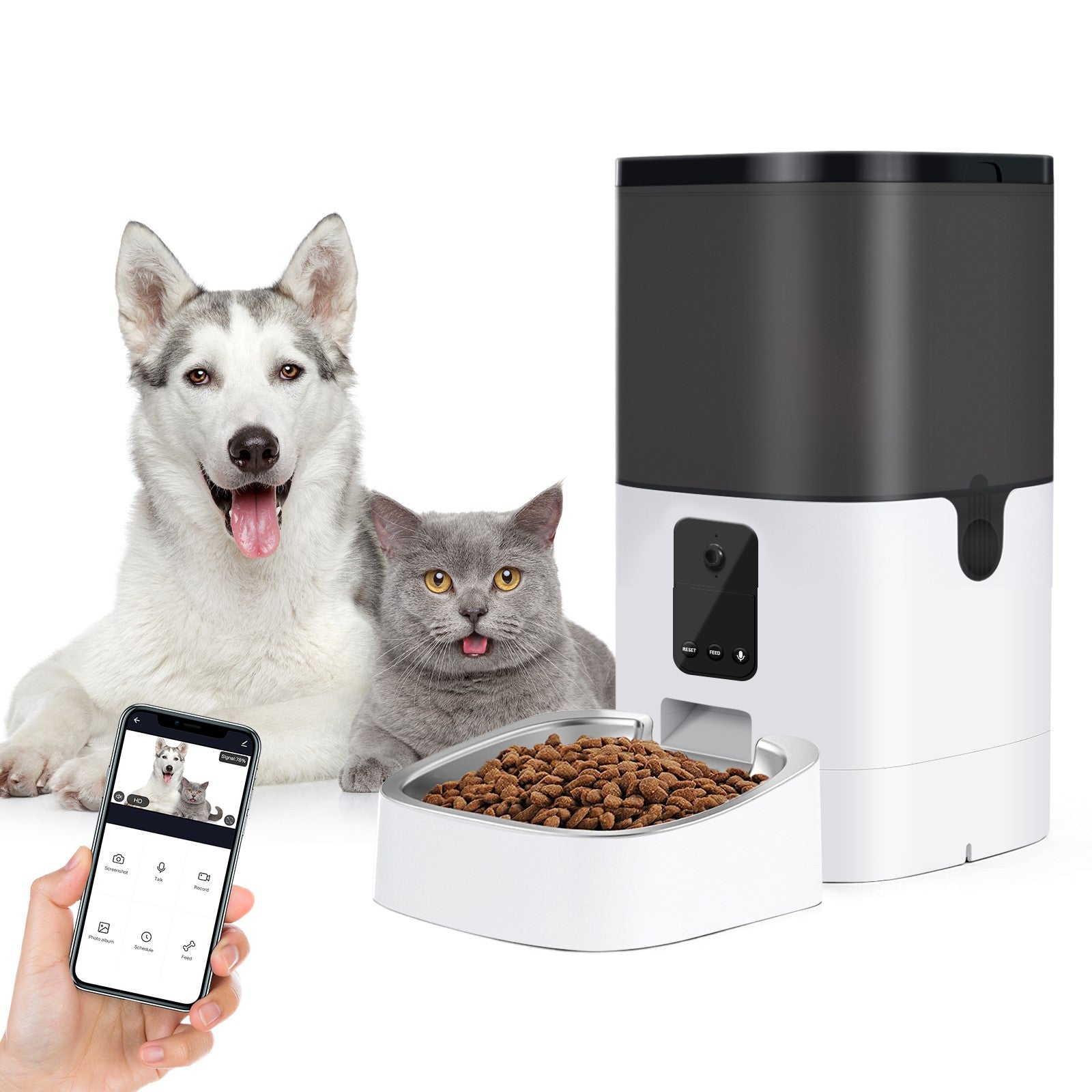 Automatic Cat Feeders with Camera