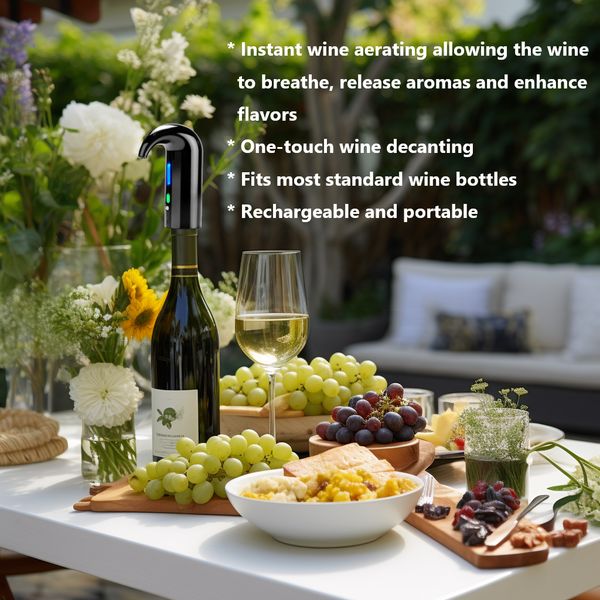 Electric Wine Aerator and Decanter