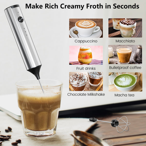 CorporateGiftPro Electric Milk Frother Foam Maker