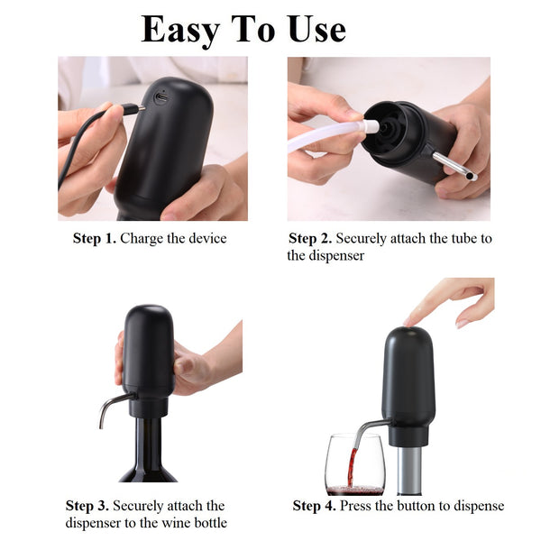 wine decanter, wine aerator, electric wine aerator, electric wine aerator pourer, 1000pcs