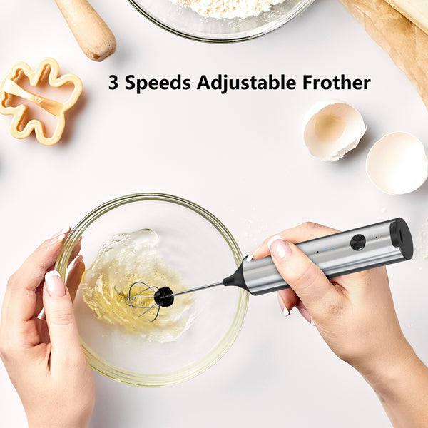 CorporateGiftPro Electric Milk Frother Foam Maker