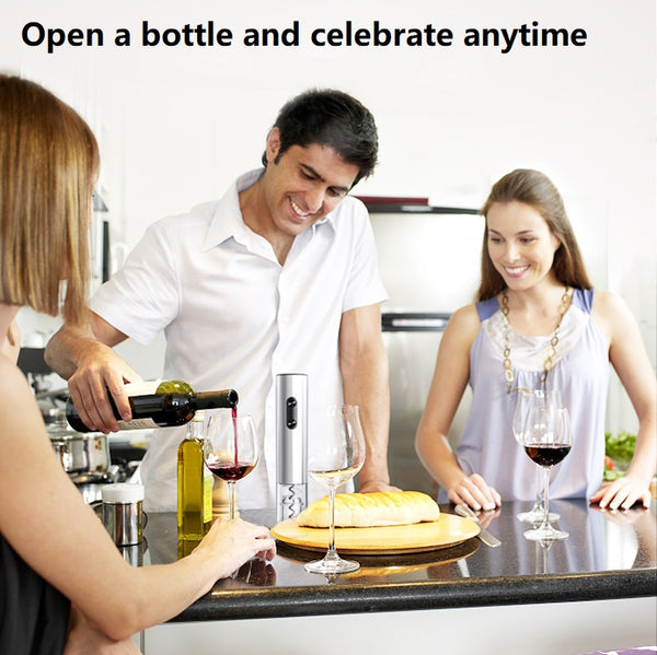 CorporateGiftPro Electric Wine Opener and Foil Cutter Gift Set, 1000pcs