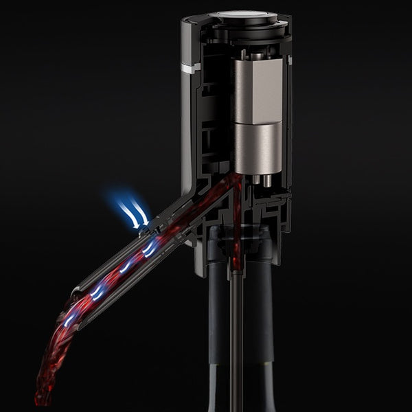 Electric Wine Decanter with Aerator and Display Stand
