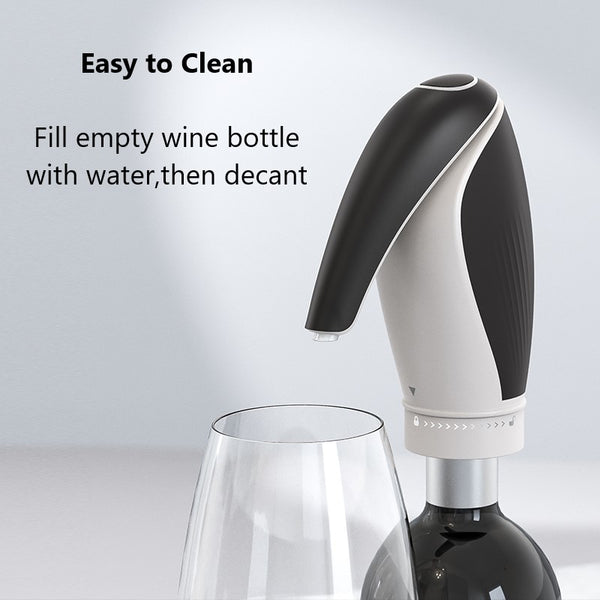 Rechargeable Wine Aerator and Preserver
