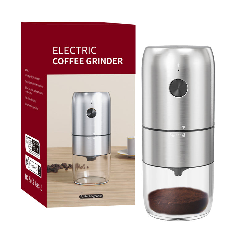 CorporateGiftPro Rechargeable Electric Coffee Bean and Spice Grinder, 1000pcs
