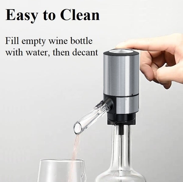 Electric Wine Decanter with Aerator - Battery Operated