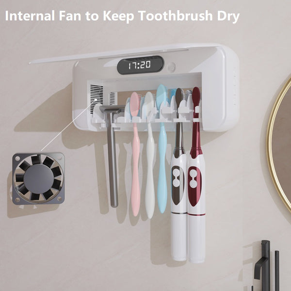 UV Toothbrush Sanitizer, Family Size