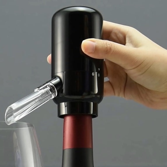 Electric Wine Decanter with Aerator and Display Stand