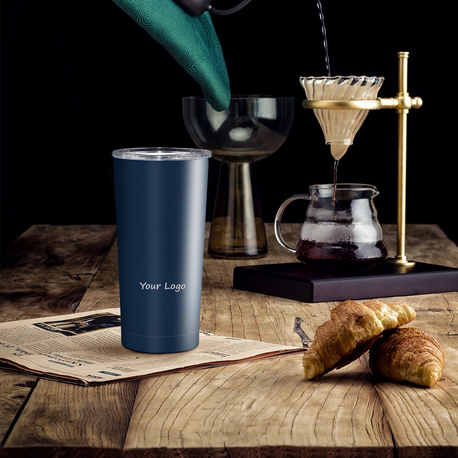 Stainless Steel Tumbler with Lid