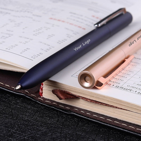 50pcs Ballpoint Pen Medium Nib Fine Point - White