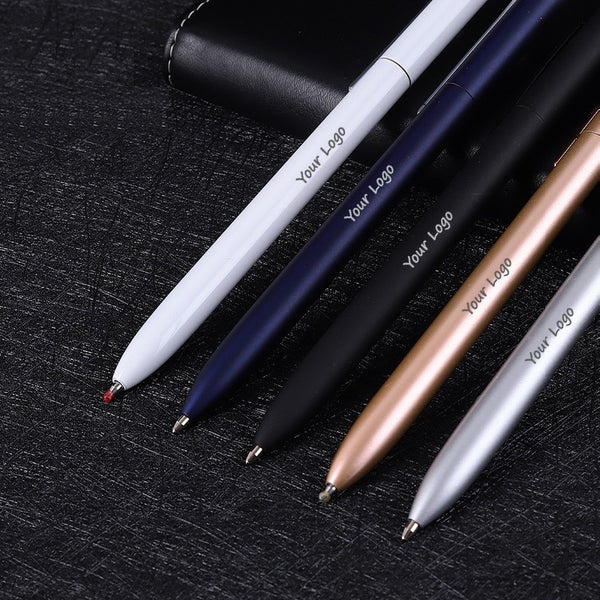 50pcs Ballpoint Pen Medium Nib Fine Point - White