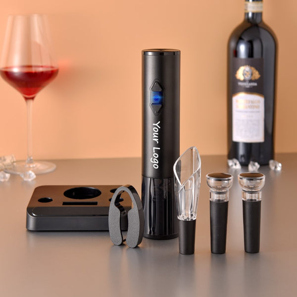 Electric Wine Opener Corkscrew, Foil Cutter, Wine Aerator, 2 Stopper, 1000pcs