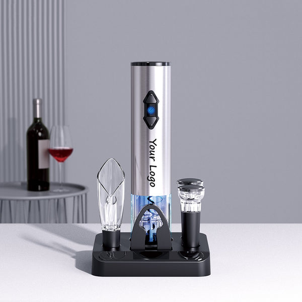 Electric Wine Opener Corkscrew, Foil Cutter, Wine Aerator, 2 Stopper, 1000pcs