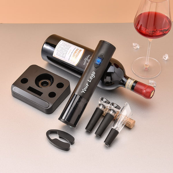 Electric Wine Opener Corkscrew, Foil Cutter, Wine Aerator, 2 Stopper, 1000pcs