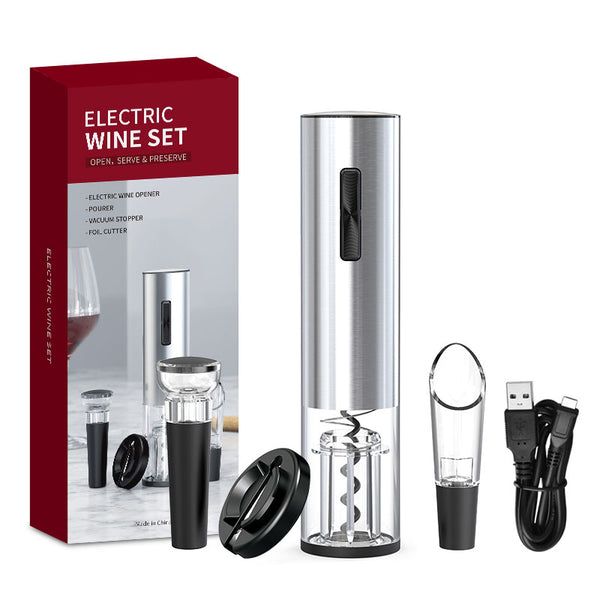 Electric Wine Opener Corkscrew, Foil Cutter, Wine Aerator, Stopper, 1000pcs