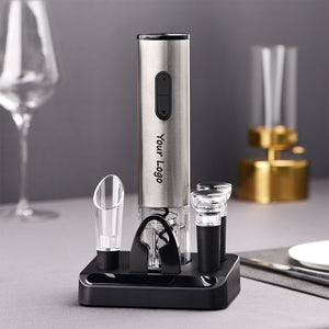 Electric Wine Opener Corkscrew, Foil Cutter, Wine Aerator, 2 Stopper, 1000pcs