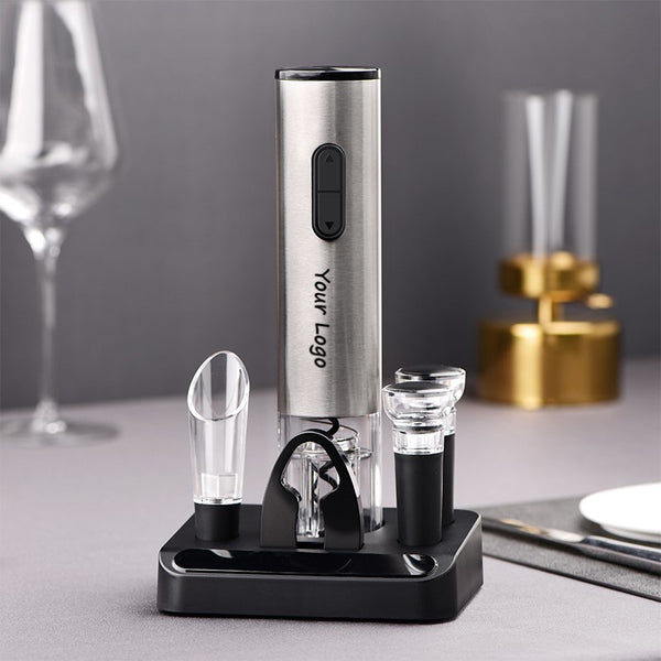 Electric Wine Opener Corkscrew, Foil Cutter, Wine Aerator, 2 Stopper, 1000pcs