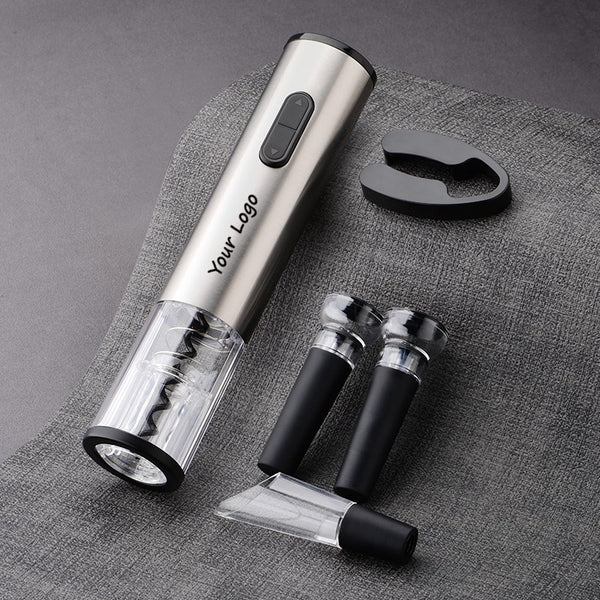 Electric Wine Opener Corkscrew, Foil Cutter, Wine Aerator, 2 Stopper, 1000pcs