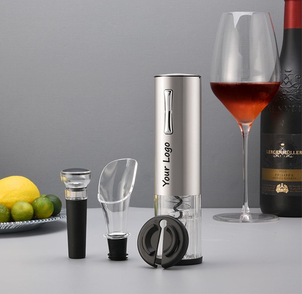 Electric Wine Opener Corkscrew, Foil Cutter, Wine Aerator, 2 Stopper, 1000pcs