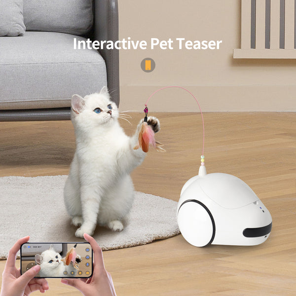 Pumpkii Self-Charging Smart Pet Camera Robot