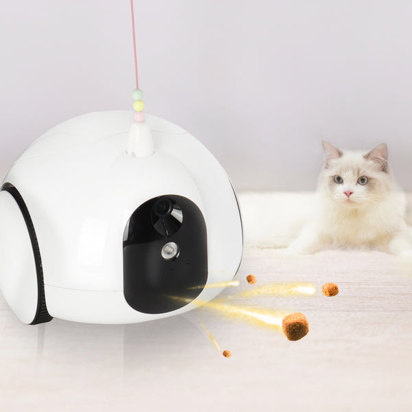 Pumpkii Self-Charging Smart Pet Camera Robot